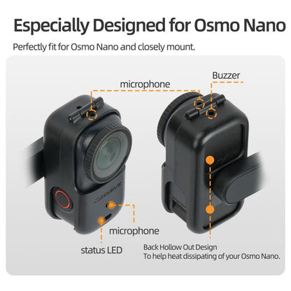 For DJI Osmo Nano Sunnylife Magnetic Mount 360 Degreee Rotation Angles Adjustable Tabletop Base Bracket, Magnetic Mount
