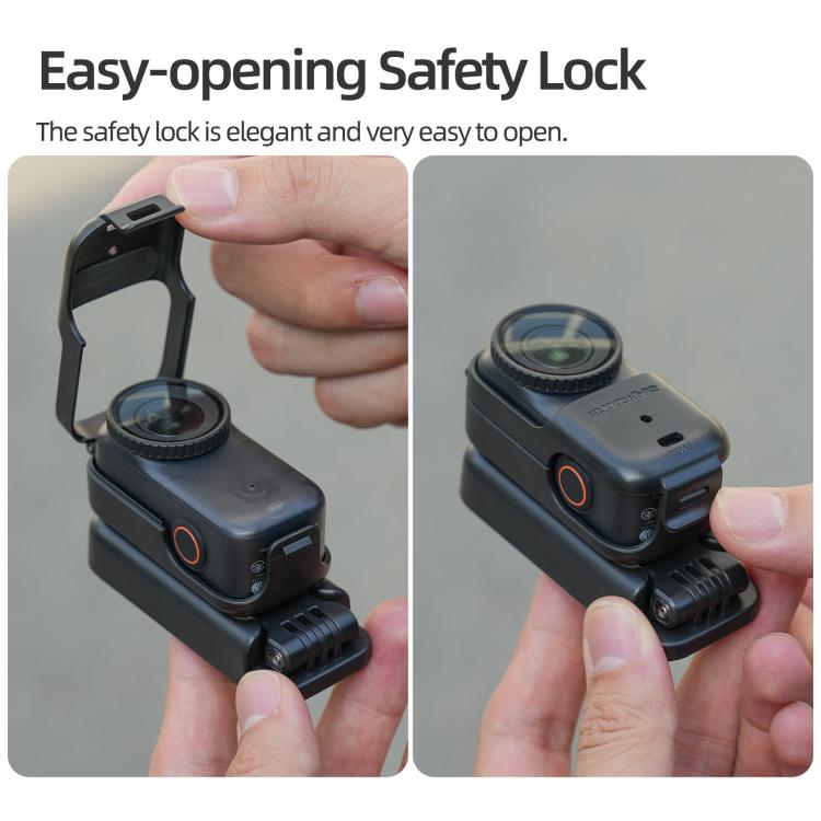 For DJI Osmo Nano Sunnylife Magnetic Mount 360 Degreee Rotation Angles Adjustable Tabletop Base Bracket, Magnetic Mount