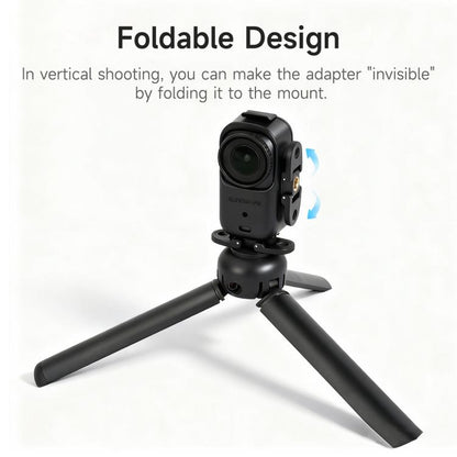 For DJI Osmo Nano Sunnylife Foldable Vertical-Horizontal Adapter Mount Protective Frame Mounting Brackets Housing Cover, Vertical-Horizontal Frame