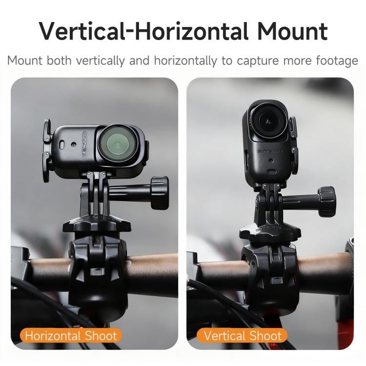 For DJI Osmo Nano Sunnylife Foldable Vertical-Horizontal Adapter Mount Protective Frame Mounting Brackets Housing Cover, Vertical-Horizontal Frame