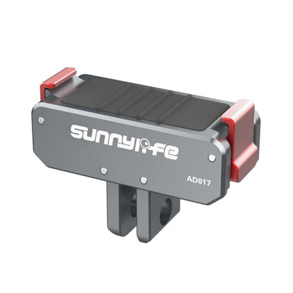 Sunnylife Metal Magnetic Quick Release Adapter Mount Foldable Cam Stand 1/4 Adapter For DJI Osmo Nano / Osmo 360 / Action 5 Pro / 4 / 3, AD017 For DJI Osmo Nano / Osmo 360