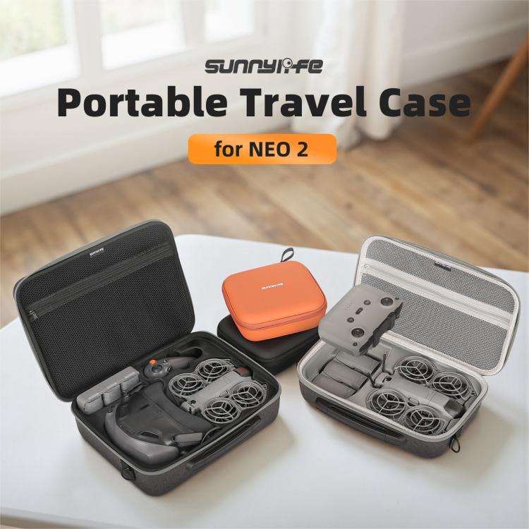 For DJI Neo 2 Sunnylife Portable Carrying Box Body Bag, For DJI Neo 2