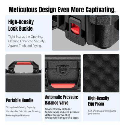 For DJI Mini 5 Pro STARTRC Waterproof ABS Suitcase Shoulder Storage Box, For DJI Mini 5 Pro