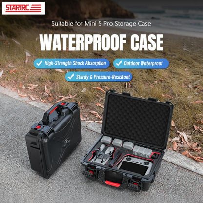 For DJI Mini 5 Pro STARTRC Waterproof ABS Suitcase Shoulder Storage Box, For DJI Mini 5 Pro