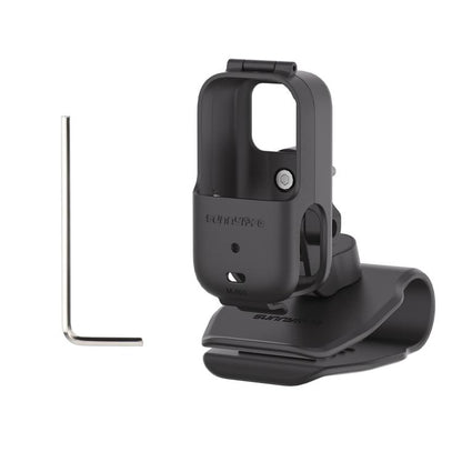 For DJI Osmo Nano Sunnylife Car Sun Visor Mount Action Camera Holder 360 Rotating 90 Tilt Sun Visor Holder, MJ165 Car Sun Visor Mount