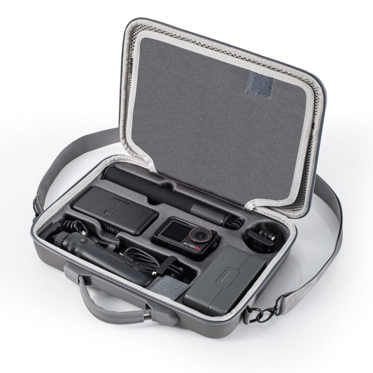 For DJI Osmo Action 5 Pro STARTRC Portable Handbag Shoulder PU Storage Bag, For DJI Osmo Action 5 Pro
