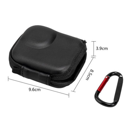 For DJI Osmo Nano Half-open Mini Body PU Storage Bag, For DJI Osmo Nano Black, For DJI Osmo Nano Grey