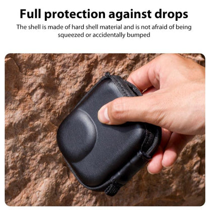 For DJI Osmo Nano Half-open Mini Body PU Storage Bag, For DJI Osmo Nano Black, For DJI Osmo Nano Grey