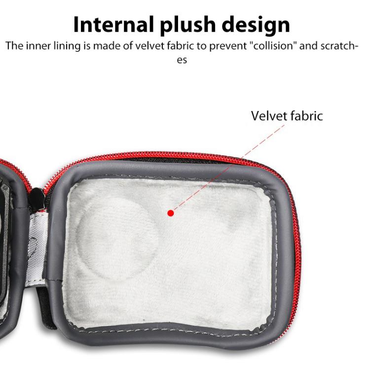 For DJI Osmo Action 5 Pro / 4 / 3 Mini Portable Body PU EVA Storage Bag, For DJI Osmo Action 5 Pro / 4 / 3
