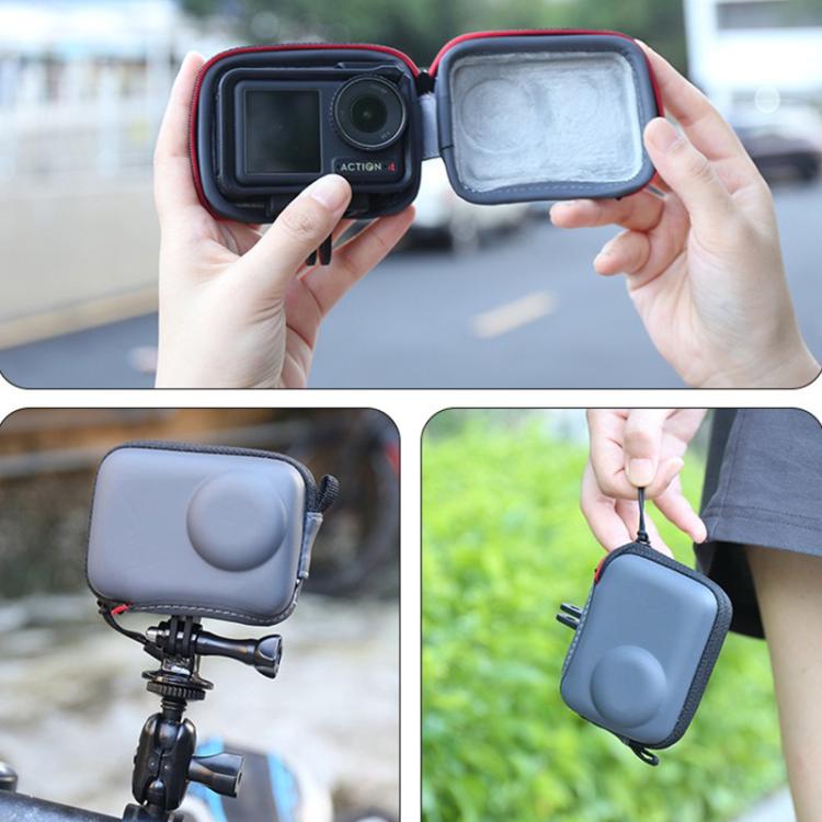 For DJI Osmo Action 5 Pro / 4 / 3 Mini Portable Body PU EVA Storage Bag, For DJI Osmo Action 5 Pro / 4 / 3