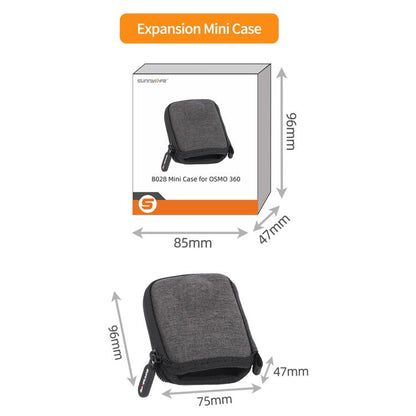 For DJI Osmo 360 Sunnylife Portable Body Half Coverage Storage Box Bag, OS-B028