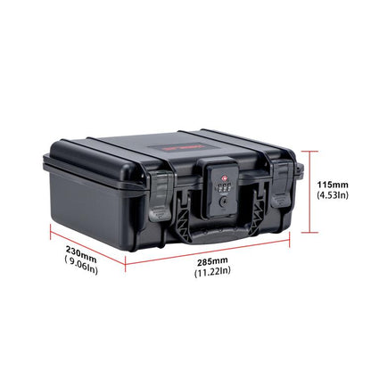 For DJI Osmo Pocket 4P STARTRC TSA Combination Lock Waterproof Dual-layer Suitcase Storage Box, For DJI Osmo Pocket 4P