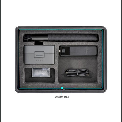 For DJI Osmo Pocket 4P STARTRC TSA Combination Lock Waterproof Dual-layer Suitcase Storage Box, For DJI Osmo Pocket 4P