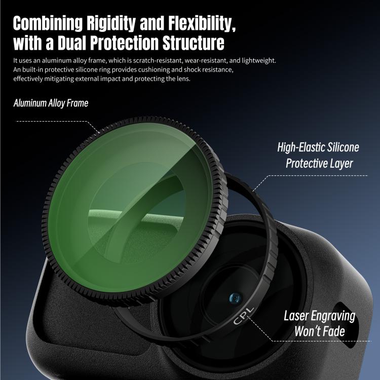 For DJI Osmo Nano STARTRC CPL Camera Lens Filter, CPL