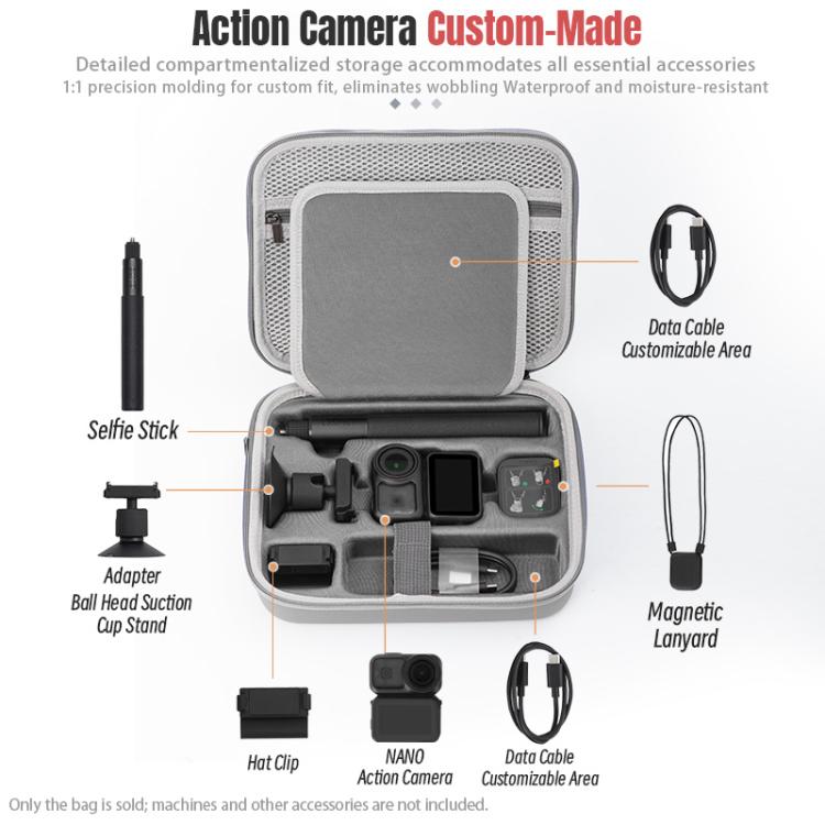 For DJI Osmo Nano STARTRC Portable Carrying Box All-purpose Storage Bag