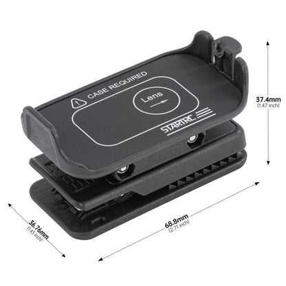 For DJI Osmo Nano STARTRC Backpack Clip Adjustable Action Camera Clamp Quick-Release Mount, Backpack Clip For DJI Osmo Nano