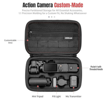 For DJI Osmo Pocket 4 STARTRC Portable Carrying Case Molded All-round Set Storage Bag, For DJI Osmo Pocket 4