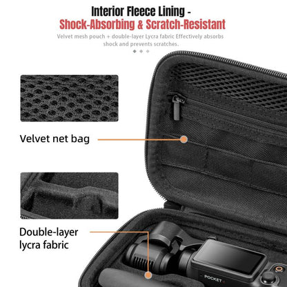 For DJI Osmo Pocket 4 STARTRC Portable Carrying Case Molded All-round Set Storage Bag, For DJI Osmo Pocket 4