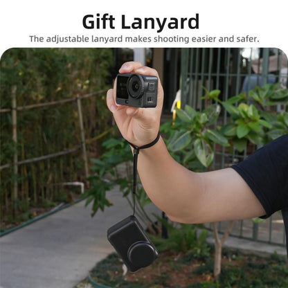 Sunnylife Portable Protective Cover Shock-proof Dust-proof Storage Box with Lanyard for DJI Osmo Action 6 / 5 Pro / 4 / 3, For DJI Osmo Action 6 / 5 Pro / 4 / 3