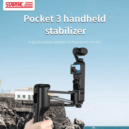 For DJI OSMO Pocket 2 STARTRC Shock Absorbing Step Reducer Carrying Case Storage Bag Box, For DJI OSMO Pocket 2