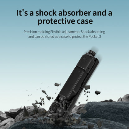 For DJI OSMO Pocket 2 STARTRC Shock Absorbing Step Reducer Carrying Case Storage Bag Box, For DJI OSMO Pocket 2