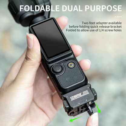 For DJI Pocket 3 STARTRC Quick Mount Adapter Extension Bracket, For DJI Pocket 3