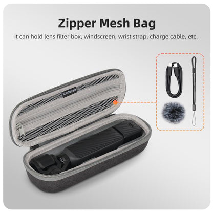 For DJI Osmo Pocket 4 / 3 Sunnylife Mini Carrying Case Handbag Portable Travel Case Protective Organizer Standard Combo Bags, Standard Combo Bags