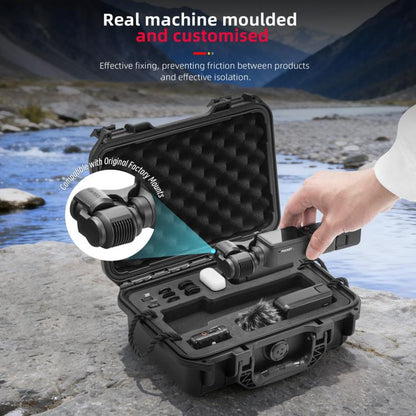 For DJI Osmo Pocket 4 STARTRC Waterproof  PP Dual-layer Suitcase All-purpose Set Storage Box, For DJI Osmo Pocket 4