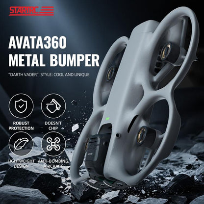For DJI Avata 360 STARTRC Gimbal Lens Anti-collision Plastic Guard Bumper