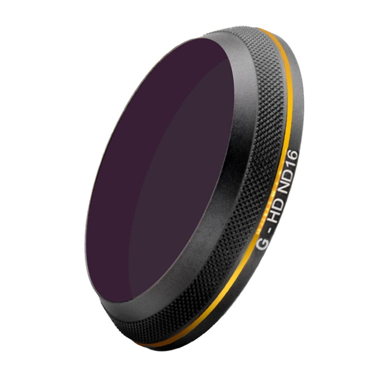 PGYTECH X4S-HD ND16 Gold-edge Lens Filter for DJI Inspire 2 / X4S Gimbal Camera Drone Accessories, ND16