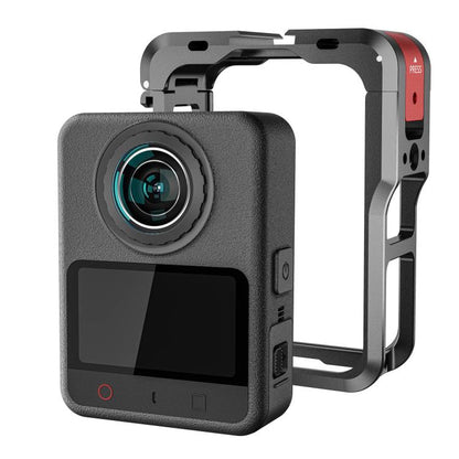 For DJI Osmo 360 / 360 II STARTRC Metal Cage Frame with Cold Shoe, For DJI Osmo 360 / 360 II