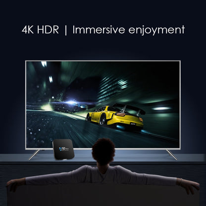 H50 Mini 4K Smart Network TV Box, Android 10.0, RK3318 Quad Core, 2GB+8GB, EU Plug, 2GB+8GB