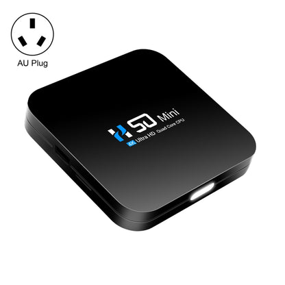H50 Mini 4K Smart Network TV Box, Android 10.0, RK3318 Quad Core, 2GB+32GB, EU Plug, 2GB+32GB