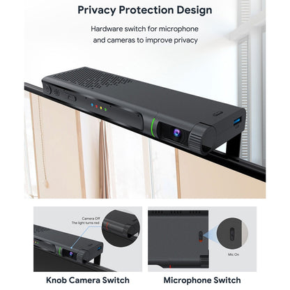 MECOOL KA2 Video Calling on TV Android 10.0 Smart TV Box with Remote Control, Amlogic S905X4 Quad Core Cortex A35, 4GB+64GB, Dual-Band / Ethernet / Camera, KA2 4GB+64GB