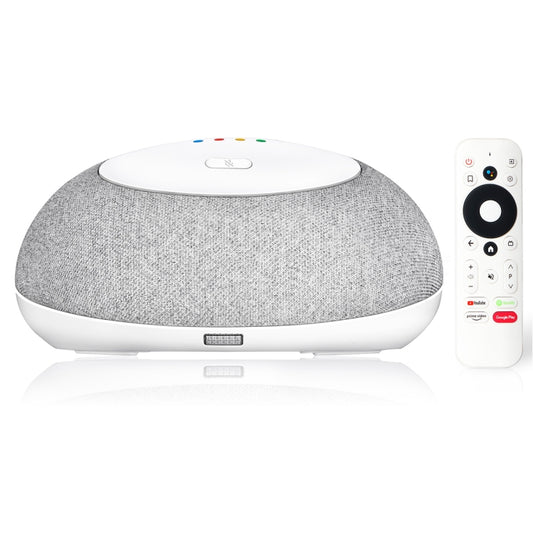 KA1 Smart TV Speaker Android 11 TV Box with Remote Control, Amlogic S905X4 Quad Core Cortex-A55, 4GB+32GB, Dual-Band / Bluetooth / Ethernet / OTT, KA1-OTT
