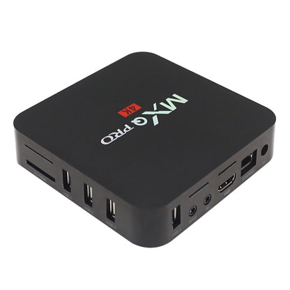 MXQ PROi 1080P 4K HD Smart TV BOX with Remote Controller, Android 7.1 S905W Quad Core Cortex-A53 Up to 2GHz, RAM: 2GB, ROM: 16GB, Support WiFi, UK Plug, 2GB+16GB,UK Plug