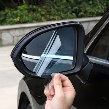 Car PET Rearview Mirror Protective Window Clear Anti-fog Waterproof Rain Shield Film, For Mercedes-Benz C Class 2017-2018, For Mercedes-Benz C Class 2010-2016, For Mercedes-Benz E Class 2016-2018, For Mercedes-Benz E Class 2010-2015, For Mercedes-Benz ...