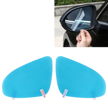 Car PET Rearview Mirror Protective Window Clear Anti-fog Waterproof Rain Shield Film, For Skoda Fabia 2010-2014, For Skoda Octavia 2015-2018, For Skoda Octavia 2013-2014, For Skoda Octavia 2010-2012, For Skoda Rapid 2013-2018                           ...