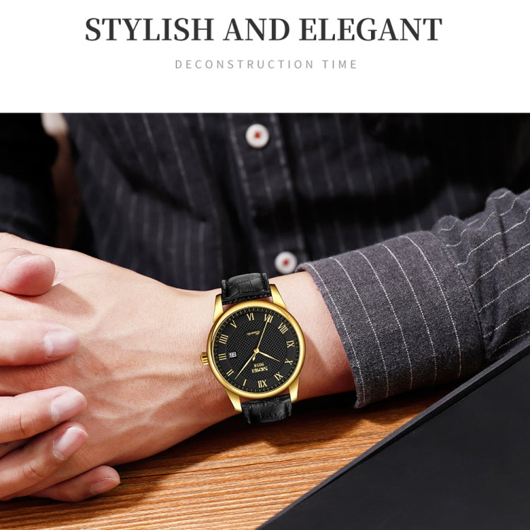 SKMEI 9058 Multifunctional Outdoor Fashion Waterproof Gold Shell Quartz Wrist Watch, Women Style Black Face Black Strap, Women Style Silver Face Brown Strap, Women Style Gold Face Brown Strap, Men Style Silver Face Brown Strap...
