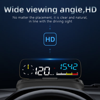 C5 OBD2 + GPS Mode Car HUD Head-up Display Water Temperature / Vehicle Speed / Voltage, C5