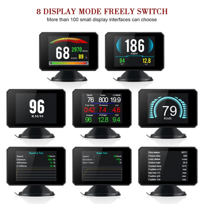 P16 Car HUD Head-up Display OBD2 Fault Code Elimination, P16