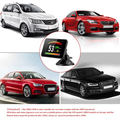 P16 Car HUD Head-up Display OBD2 Fault Code Elimination, P16