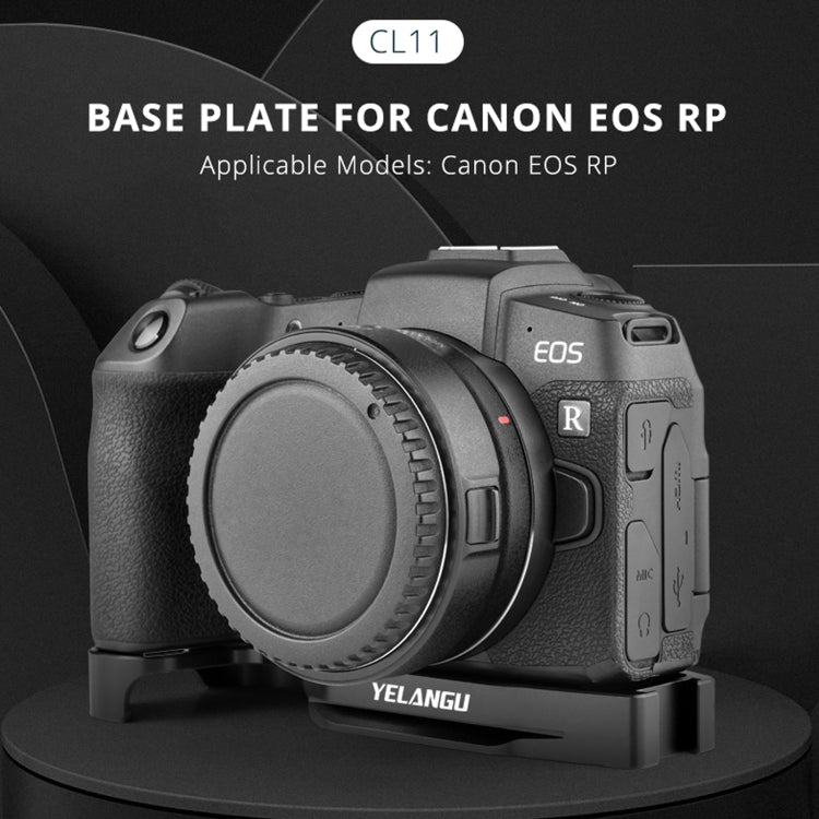 YELANGU CL11 Camera Expansion Board Base Plate for Canon EOS RP, CL11 for Canon EOS RP