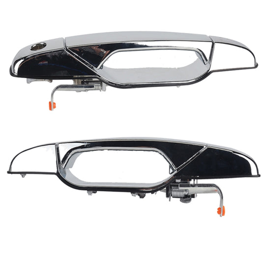 2 PCS Car Front Door Outside Handle 25960525/6 for Chevrolet / GMC, A5051