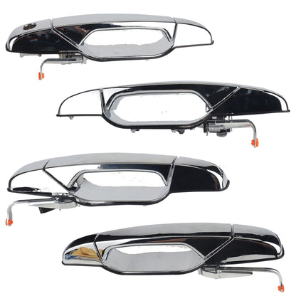 4 PCS Car Door Outside Handle 25960525/6+25960521/2 for Chevrolet / GMC, A5053