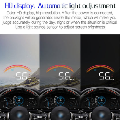 M11 Car OBD2 + GPS Mode Head-up Display HUD Overspeed / Speed / Water Temperature Alarm, M11