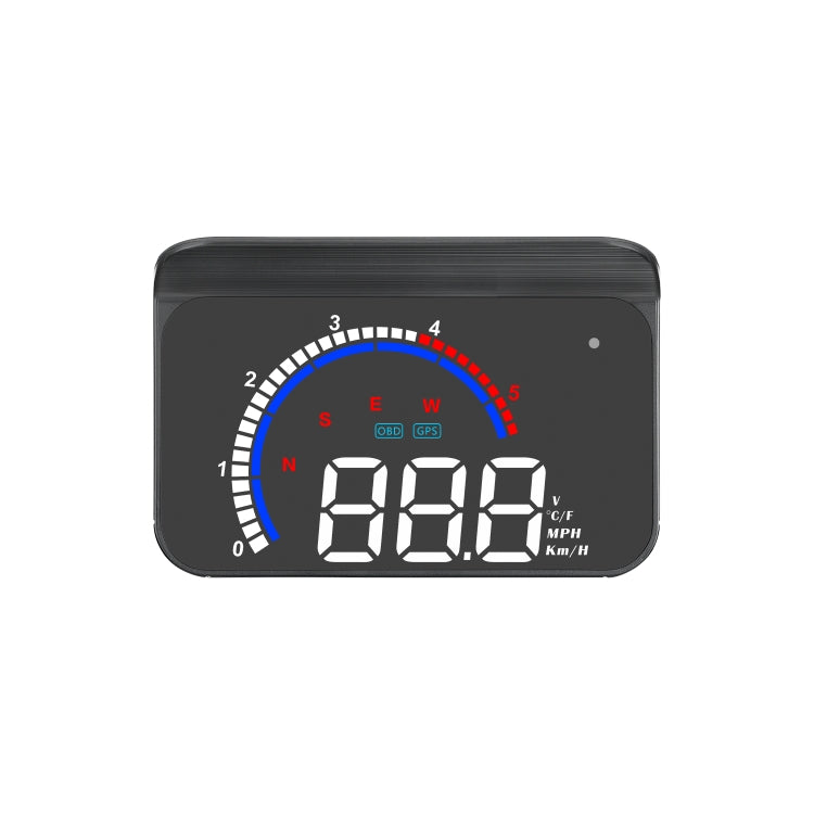 M13 Plus OBD2 + GPS Mode Car Head-up Display HUD Overspeed / Speed / Water Temperature Alarm, M13 Plus
