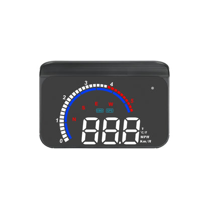M13 Plus OBD2 + GPS Mode Car Head-up Display HUD Overspeed / Speed / Water Temperature Alarm, M13 Plus