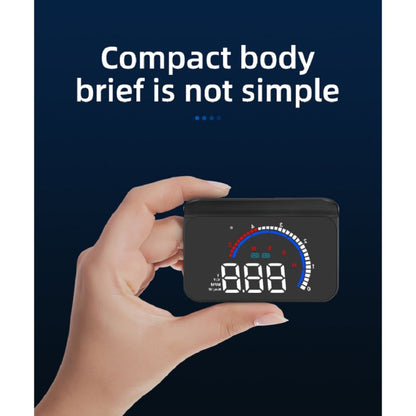 M13 Plus OBD2 + GPS Mode Car Head-up Display HUD Overspeed / Speed / Water Temperature Alarm, M13 Plus