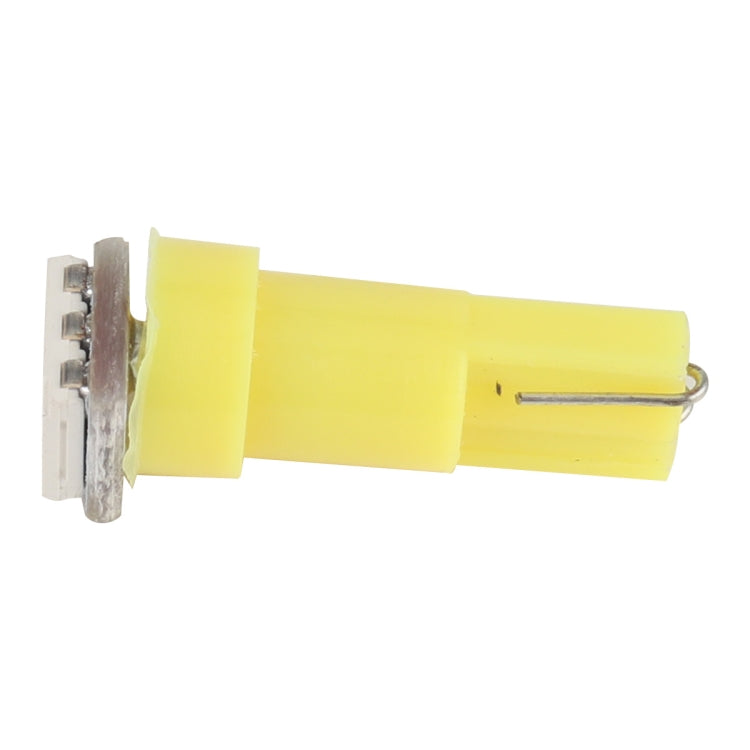 30 PCS T5 1LED SMD-5050 Car Modification LED Indicator Light Yellow Light, A3893